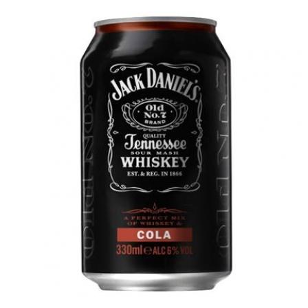 Jack Daniels tennessee with Cola Can 330Ml
